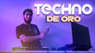 TECHNO DE ORO 💽 90s  DJ DLC PERÚ [upl. by Esinev85]