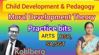 Kohlberg Moral Development Theory Important bitsAPTS DSC psychologyChild Pedagogy amp Development [upl. by Okomot]