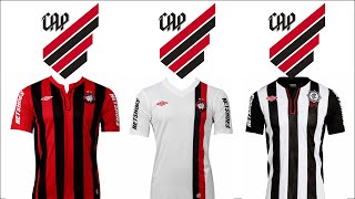 ATHLETICO PARANAENSE  TODAS AS CAMISAS 20012024 [upl. by Salem]