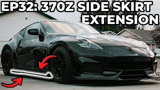 370z gets MAXTON DESIGN side skirt extensions  Install Guide [upl. by Mont]