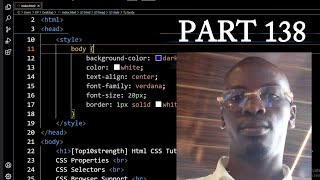 Html CSS Tutorial for Beginners to Advance 138 CSS Padding Top Property  Individual Sides [upl. by Tepper]