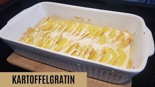 Kartoffelgratin als Hauptgericht mit Knollensellerie Rezept  Kartoffelrezept schnell [upl. by Lebezej]