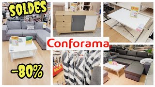 CONFORAMA🌟SOLDES PROMO 80 060223 conforama soldes promo soldes2023 mobilier canapé [upl. by Arihk]