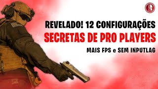 CONFIGURAÇÕES SECRETAS PARA AUMENTAR O FPS NO WARZONE 3 SEM INPUTLAG e MAIS DESEMPENHO [upl. by Rennoc399]