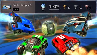 I Got EVERY Achievement In Rocket League [upl. by Powel]