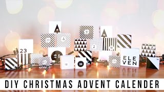 Easy DIY Christmas Advent Calendar  PRINTABLE  shadesofpale [upl. by Ewell]