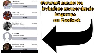 Comment annulé les invitations envoyées depuis longtemps sur Facebook [upl. by Gney]