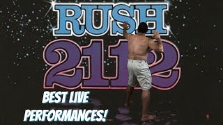 2112  Best Live Performances by Rush [upl. by Enicul]