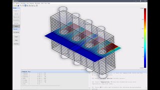 Coupled OpenFOAM and MATLAB FEA Simulation of a Heat Exchanger  FEATool Multiphysics [upl. by Raddie619]