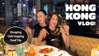 Hong Kong Vlog Cafe Hop Food Trip Shopping Exploring The City  Laureen Uy [upl. by Miharba]