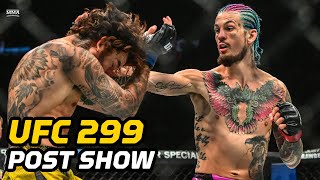 UFC 299 PostFight Show  Reaction To Sean OMalley Dustin Poiriers Big Wins  MMA Fighting [upl. by Hgalehs]