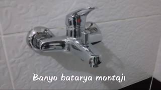 Banyo bataryası montajı ve değişimi kendin yaparsın korkma [upl. by Popelka86]