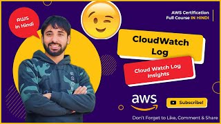 AWS Tutorials  168  AWS Cloud Watch Log Insights Execute query on logs  InHindi [upl. by Uta399]