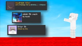 My Top 3 Favorite MCPE Texture Packs [upl. by Tadio958]