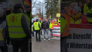 100224 Bürgerproteste Unternehmeraufstand Bauernprotest Stralsund [upl. by Burleigh]