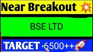 BSE LTD SHARE LATEST NEWS TODAYBSE SHARE ANALYSISBSE LTD SHARE TARGEYBSE LTD SHARE LATEST NEWS [upl. by Corene]