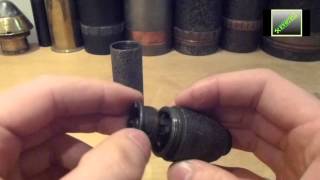 WW2 German K98 Mauser rifle grenade disassembly [upl. by Tserrof]