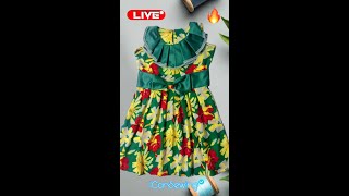 🔥 Stunning Floral Dress Creation LIVE  DIY Sewing Magic 🌼✨ ICanSewing [upl. by Anires]