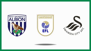 West Brom v Swansea Highlights  EFL Championship 202425 [upl. by Cherrita]