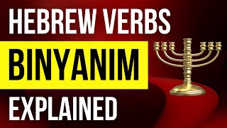 Unlocking Hebrew Verbs amp Binyanim Your Essential Guide to Spoken Hebrew Mastery see bio [upl. by Kari553]