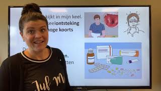 NT2 ziek hoofdpijn keelpijn dokter afspraak maken Nederlands leren TC 57 learndutch [upl. by Rossi100]