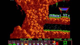 Lemmings for the ZX Spectrum Next [upl. by Yadrahs729]