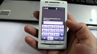 Разблокировка SonyEricsson E15 X10 XPERIA mini Unlock Xperia e15 X10 [upl. by Htiekram]