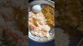 Best combo for ghee rice 🍛😋subscribe shortsfeed kidslunchbox lunchboxideas [upl. by Idorb]