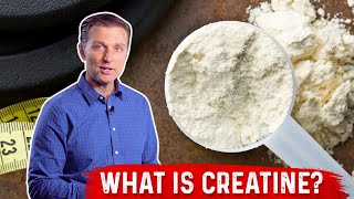 What is Creatine – Uses amp Benefits Covered by DrBerg [upl. by Bonar880]