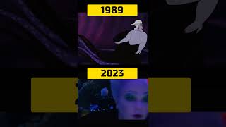 THE LITTLE MERMAID  Ursulas Song 1989 vs 2023  Poor Unfortunate Souls  Disney [upl. by Yffub]