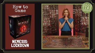 How to Play Nemesis Lockdown the Board Game  How to Game with Becca Scott [upl. by Linzy112]