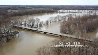 Scioto River Flooding [upl. by Schear869]