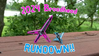 The BEST broadheads for 2024 my top picks [upl. by Annayram]