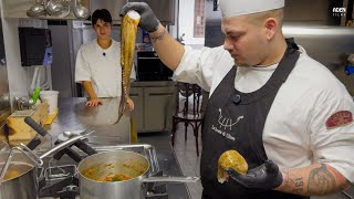 Sicilian Octopus Pasta  Chef in Palermo shares Recipe [upl. by Stargell514]