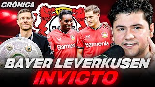 BAYER LEVERKUSEN EL CAMPEÓN INVICTO DE BUNDESLIGA  XABI ALONSO FLORIAN WIRTZ Y MÁS… [upl. by Valonia]