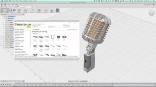 McMasterCarr access within Fusion 360 [upl. by Cadmar]