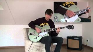 The Raconteurs  Blue Veins Cover Gretsch Electromatic G5420T [upl. by Otcefrep]