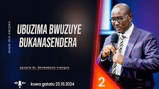 UBUZIMA BWUZUYE BUKANASENDERA 02 Apostle Dr NKURUNZIZA François [upl. by Gratia277]