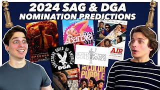 2024 SAG and DGA Nomination Predictions [upl. by Adoh281]