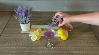 Lavender Martini Recipe [upl. by Ialda]