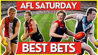 2x Best Bets For AFL Round 3  Saturday Tips Stats amp Predictions [upl. by Kylstra]