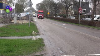 Omwonenden Zuiderweg in Schagen trillen uit bed [upl. by Htur]