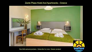 zante plaza hotel and apartments greece hotel holiday [upl. by Browne]