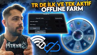 HERKESİN BEKLEDİĞİ SUNUCU PİTAYA2 TRDE İLK VE TEK OFFLİNE FARM  PC KAPALIYKEN FARM ATIN metin2 [upl. by Kcered]