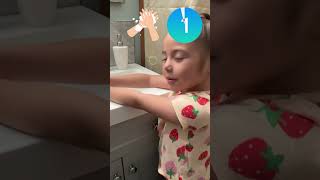 Wash your hands Children  Healthy habits for Kids  clean routines goodhabits educationalvideo [upl. by Aneez751]