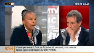 Bourdin Direct Christiane Taubira  0707 [upl. by Orlov]