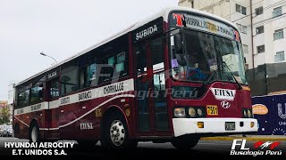 Hyundai AeroCityETUSA RUTA 7501 [upl. by Aneeb]