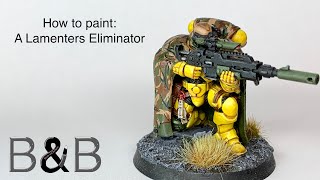 How to Paint a Primaris Eliminator Lamenters [upl. by Keele]