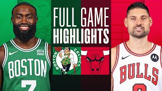 CELTICS at BULLS  FULL GAME HIGHLIGHTS  February 22 2024 [upl. by Nelleoj607]