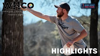 Round 2 Highlights MPO  Waco Annual Charity Open [upl. by Hawthorn454]